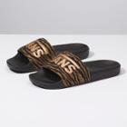 Vans Woven Tiger Slide-on (black)