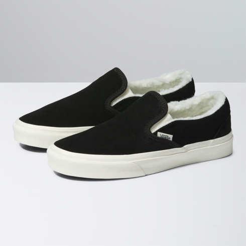 Vans Cozy Hug Classic Slip-on Shoe (black)