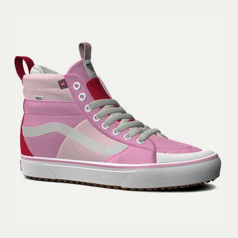 Vans Customs Prism Pink Mte Sk8-hi 2.0 Dx (customs)