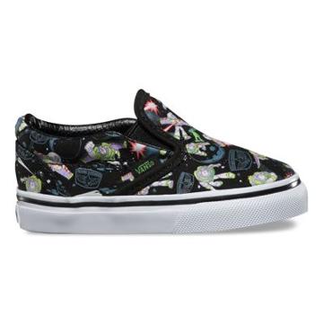 Vans Toddler Toy Story Slip-on (buzz Lightyear/true White)