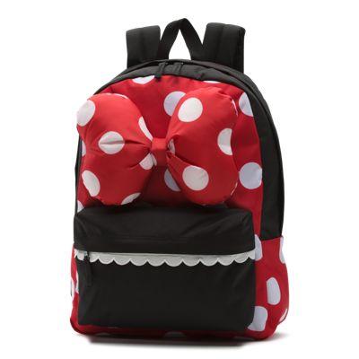 Vans Disney X Vans Minnie Mouse Realm Backpack (racing Red)