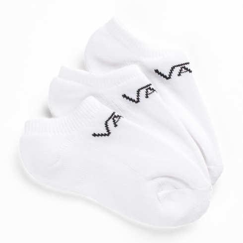 Vans Kids Classic Kick Socks 3 Pair Pack (white)