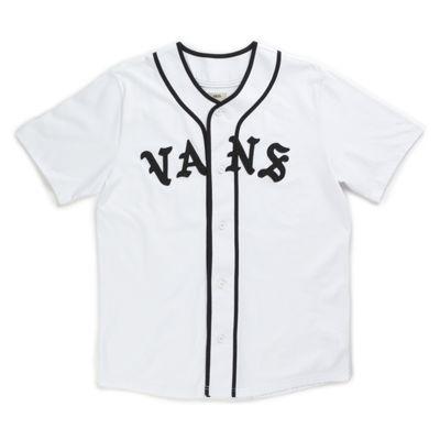 Vans Infield Baseball Jersey (white-black)