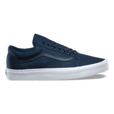 Vans Waffle Wall Old Skool (dress Blues/true White)