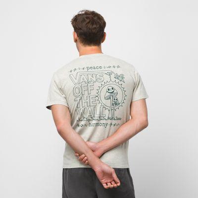 Vans Plant Harmony Acid Wash T-shirt (desert Sage)