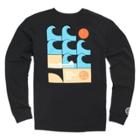 Vans Boys 2018 Vuso Poster Long Sleeve T-shirt (black)
