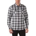 Vans Monterey Buttondown Shirt (black/white) Mens T-shirts