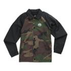 Vans Boys Torrey Coaches Jacket (oversized Woodland Camo/black)