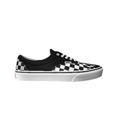 Vans Customs Black Drips Checkerboard Era (customs)