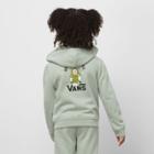 Vans Little Kids Unicorn Tree Full Zip Hoodie (desert Sage)