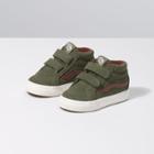 Vans Toddler Sk8-mid Reissue V Mte (deep Lichen Green/root Beer)