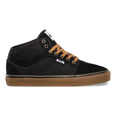 Vans Shoes Chukka Midtop (two-tone Black/gum)