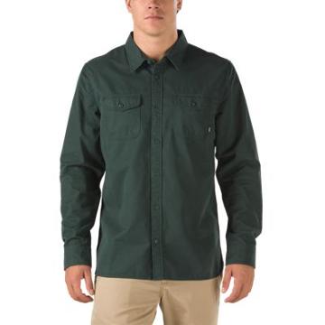 Vans Humphrey Chambray Shirt (vans Scarab)