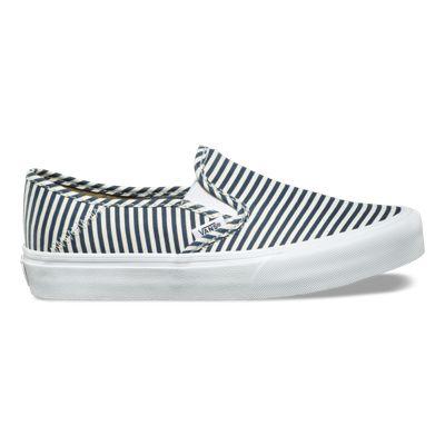 Vans Womens Slip-on Sf (navy/stripes)