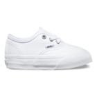 Vans Shoes Toddlers Leather Authentic (true White)