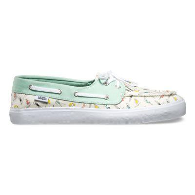 Vans Chauffette Sf (swimmers Gossamer Green/classic White)