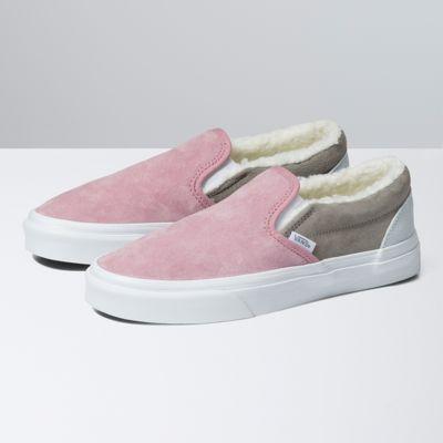 Vans Pig Suede Sherpa Classic Slip-on (multi Color)