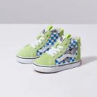 Vans Toddler Patch Sk8-hi Zip (sharp Green/true White)
