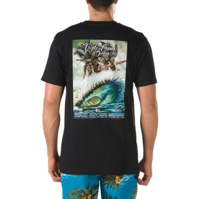 Vans Mens Shoes Skate Shoes Mens Shoes Mens Sandals 2015 Vtcs Poster T-shirt (black)