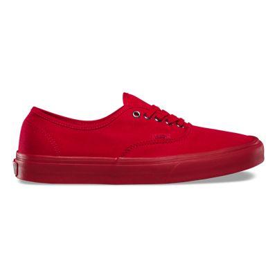 Vans Primary Mono Authentic (red/silver)