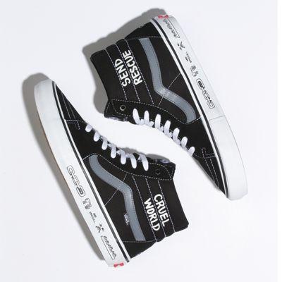 Vans X Cult Sk8-hi Pro (black/white)
