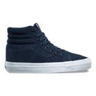 Vans Suede Sk8-hi Weave Dx (dress Blues)