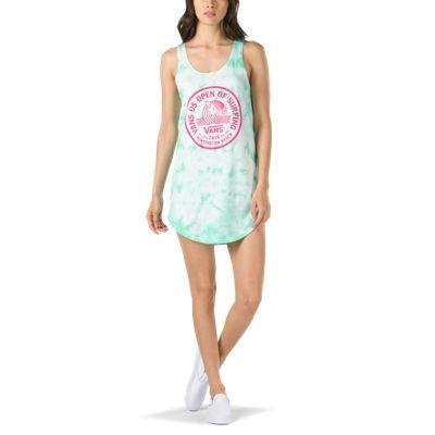 Vans 2018 Vuso Logo Cover Up Dress (beach Glass)