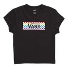 Vans Girls Check Tangle Baby Tee (black)