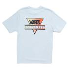 Vans Boys Retro Triangle T-shirt (baby Blue)