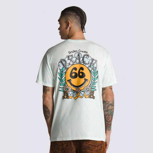 Vans 66 Peace Tie Dye T-shirt (clearly Aqua)