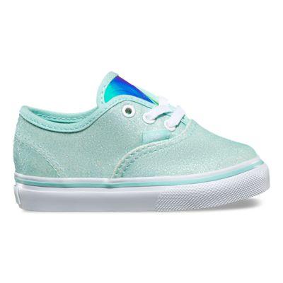Vans Toddler Glitter & Iridescent Authentic (blue/true White)