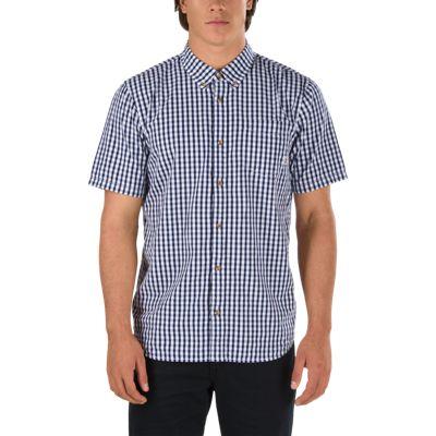Vans Resh Buttondown Shirt (dress Blues-bright White)