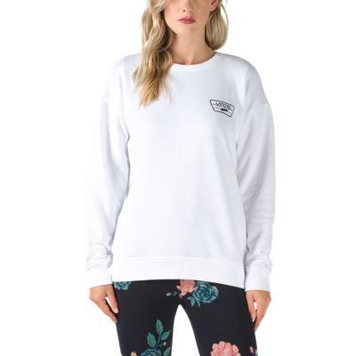 Vans Full Patch Plus Crew Sweatshirt (white)