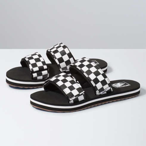 Vans Womens Cayucas Slide (black/marshmallow)