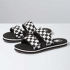 Vans Womens Cayucas Slide (black/marshmallow)