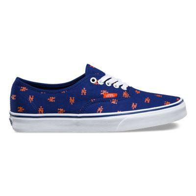 Vans Mlb Authentic (new York Mets/blue)