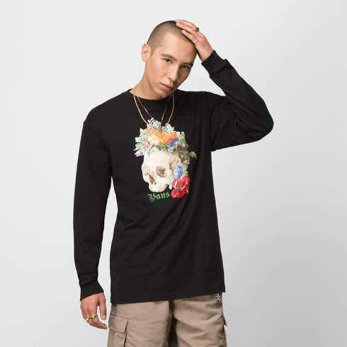 Vans Death Blooms Long Sleeve T-shirt (black)