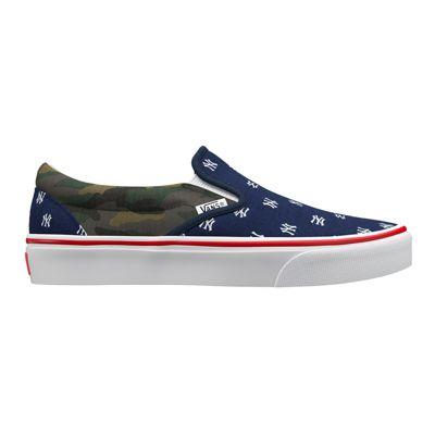 Vans Mens Customs Slip-on (yankees Camo)