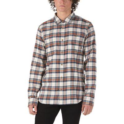Vans Banfield Flannel Shirt (natural Sequoia)