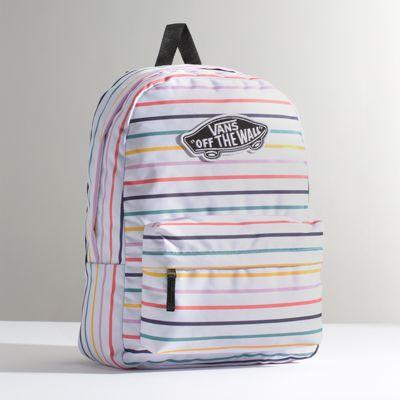 Vans Realm Backpack (party Stripe)