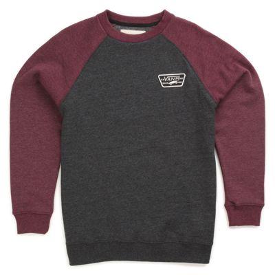 Vans Boys Rutland (black Heather/port Heather)