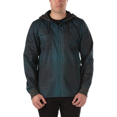 Vans Woolburn Mountain Edition Jacket (pirate Black/atlantic Deep) Mens Jackets