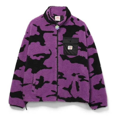 Vans X Ireneisgood Sherpa Jacket (bougainvillea)