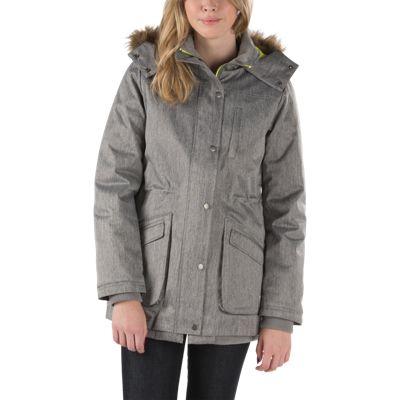 Vans Cadet 2 Parka (frost Gray Heather) Womens T-shirts