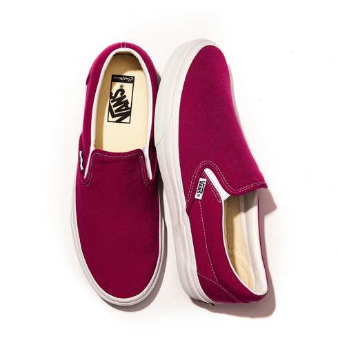 Vans Customs Recycled Materials Festival Fuchsia Slip-on (customs)