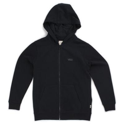 Vans Mens Shoes Skate Shoes Mens Shoes Mens Sandals Shoes Mens Shoes Boys Core Basic Zip Hoodie Iv (black)