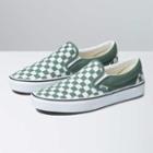 Vans Color Theory Classic Slip-on (checkerboard Duck Green)