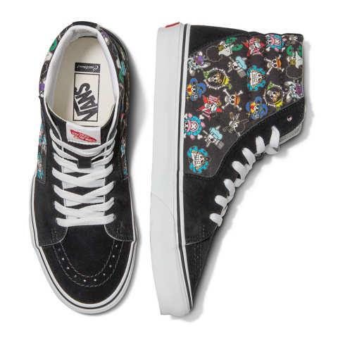 Vans X One Piece Customs Skull Sk8-hi (customs)