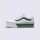 Vans Sport Stripes Old Skool Stackform Shoe (green/true White)