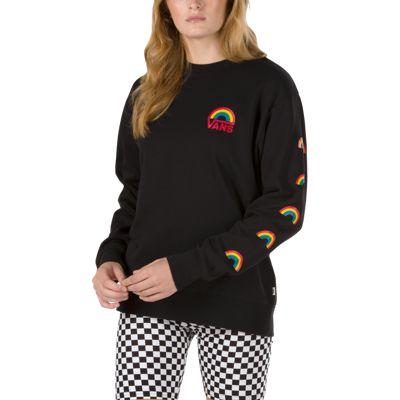 Vans Make It Rainbow Pullover Crew (black)